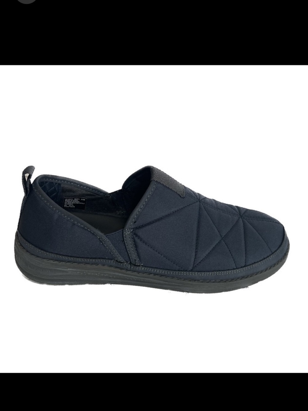 NWT mens Dockers navy Dillon quilted comfortable loafer size 11